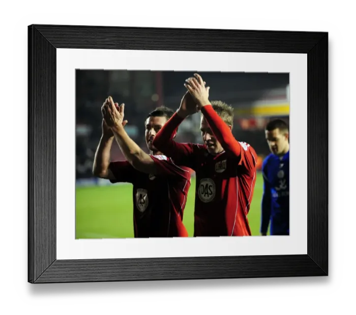 Framed Print : Bristol City vs Leicester City: 2010-11 Season Showdown - A Football Rivalry Unfolds Framed Print : Bristol City vs Leicester City: 2010-11 Season Showdown - A Football Rivalry Unfolds