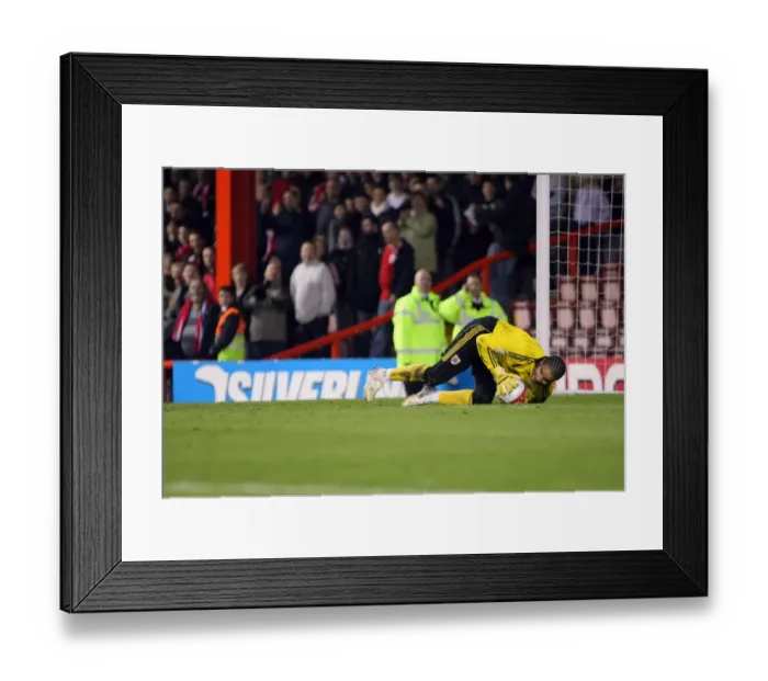 Framed Print : 2010-11 Football Showdown: A Season to Remember - Bristol City vs Leicester City