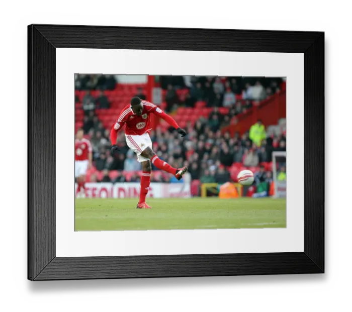 Framed Print : Bristol City vs Sheffield United: A Football Showdown - Season 10-11 Framed Print : Bristol City vs Sheffield United: A Football Showdown - Season 10-11