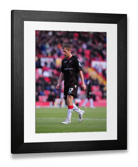 Framed Print : Red Card Drama: Cresswell's Dismissal in Bristol City vs Sheffield United Championship Clash (November 2010) Framed Print : Red Card Drama: Cresswell's Dismissal in Bristol City vs Sheffield United Championship Clash (November 2010)