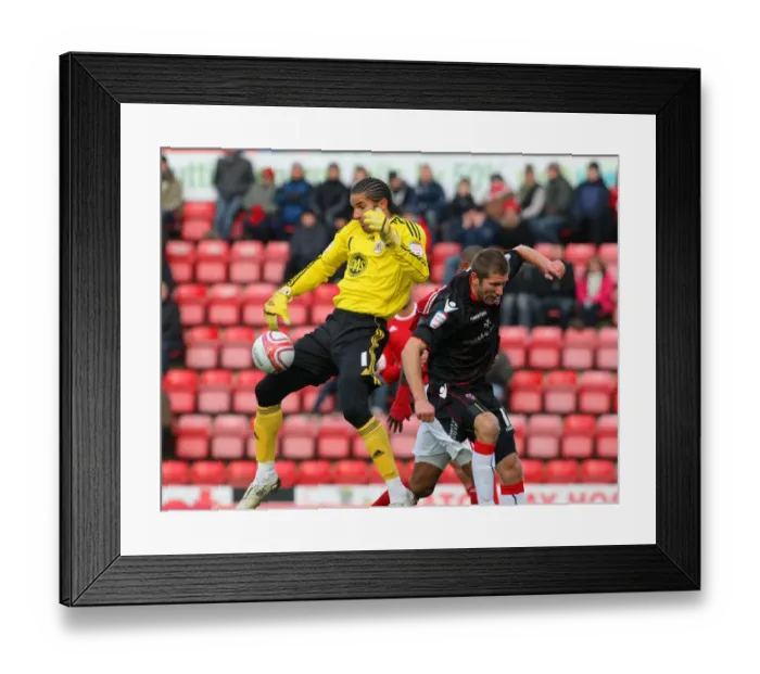 Framed Print : Bristol City vs Sheffield United: A Football Showdown - Season 10-11
