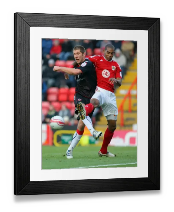 Framed Print : Bristol City vs Sheffield United: A Football Showdown - Season 10-11 Framed Print : Bristol City vs Sheffield United: A Football Showdown - Season 10-11