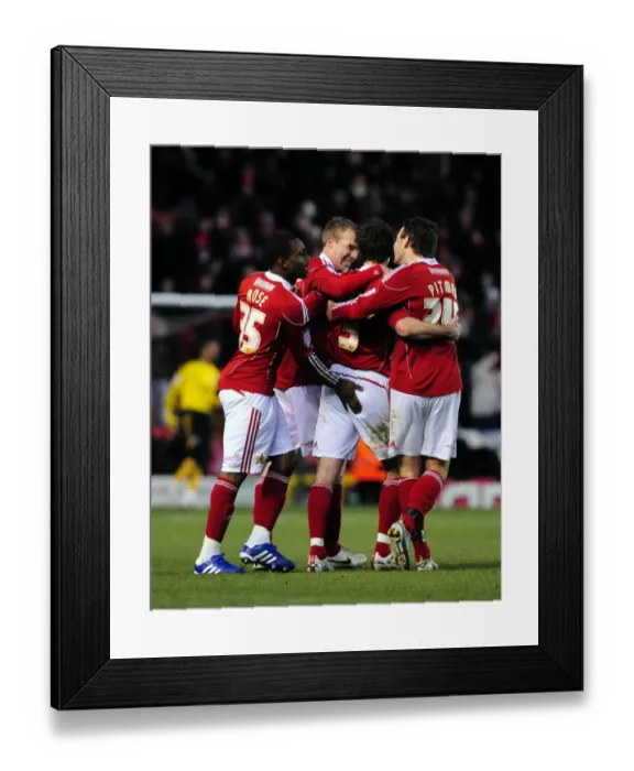 Framed Print : Bristol City vs. Sheffield United: A Football Showdown - Season 10-11 Framed Print : Bristol City vs. Sheffield United: A Football Showdown - Season 10-11