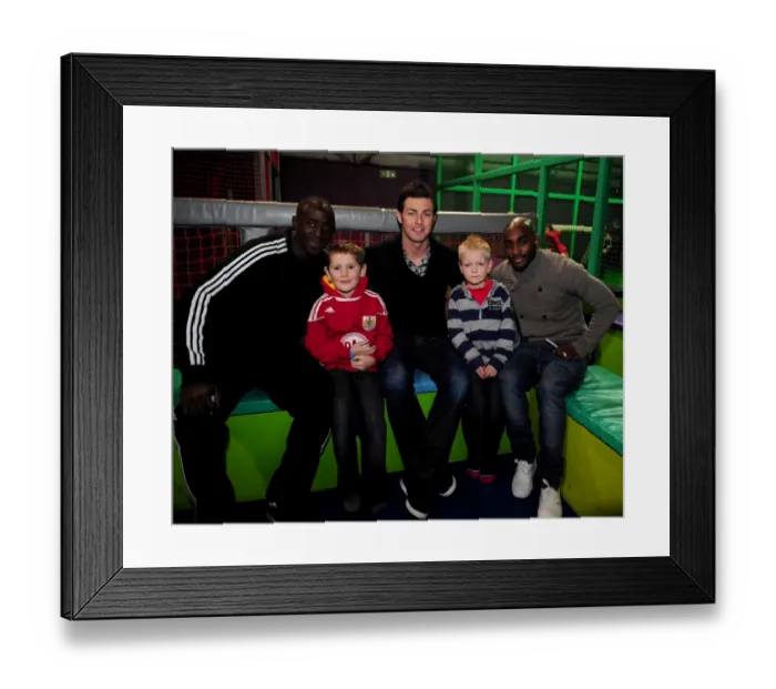 Framed Print : Bristol City Redz: Magical City Christmas Party