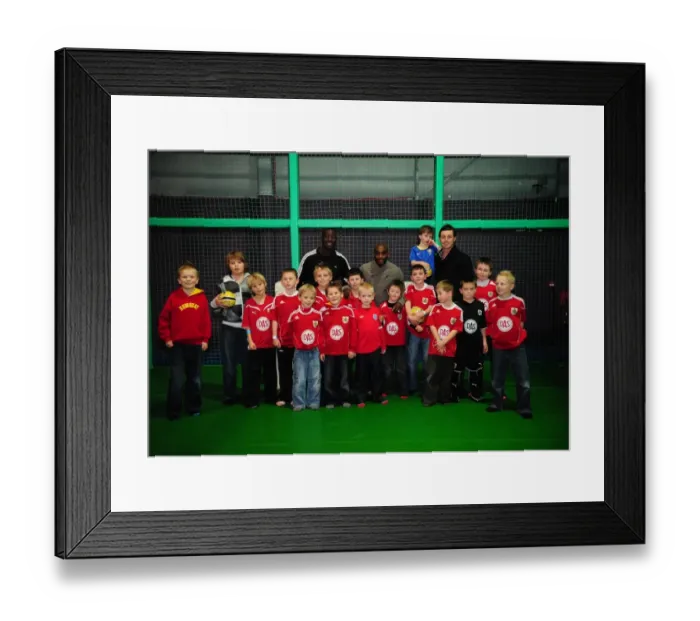 Framed Print : City Redz Christmas Party