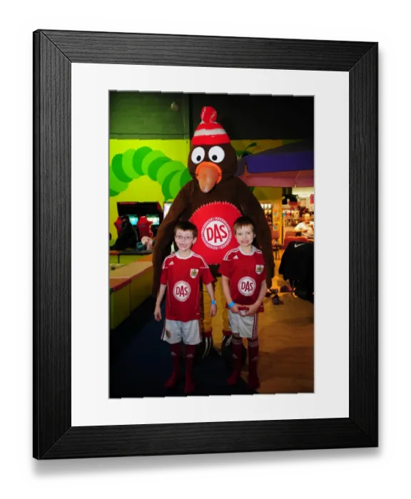 Framed Print : Bristol City Reds: A Magical City Redz Christmas Party Framed Print : Bristol City Reds: A Magical City Redz Christmas Party