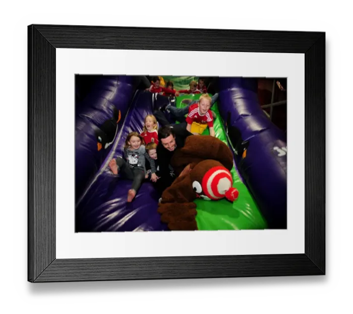 Framed Print : Bristol City Redz: Magical City Christmas Party