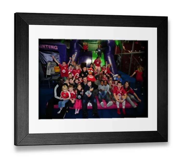 Framed Print : Bristol City Redz: Magical Christmas Party