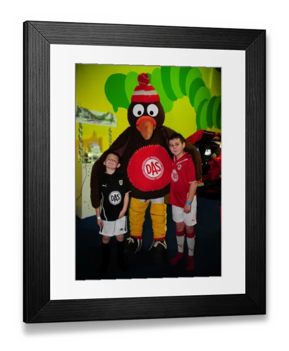 Framed Print : Bristol City Redz: Magical City Christmas Party Framed Print : Bristol City Redz: Magical City Christmas Party