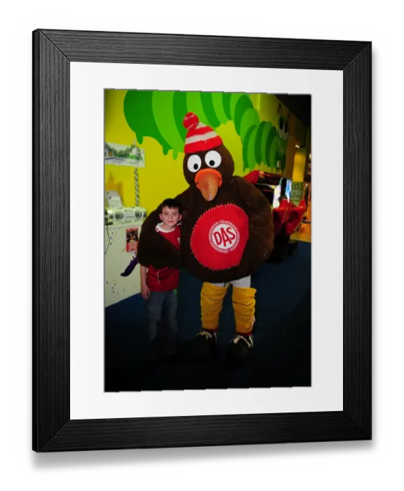 Framed Print : Bristol City Redz: Magical Christmas Party