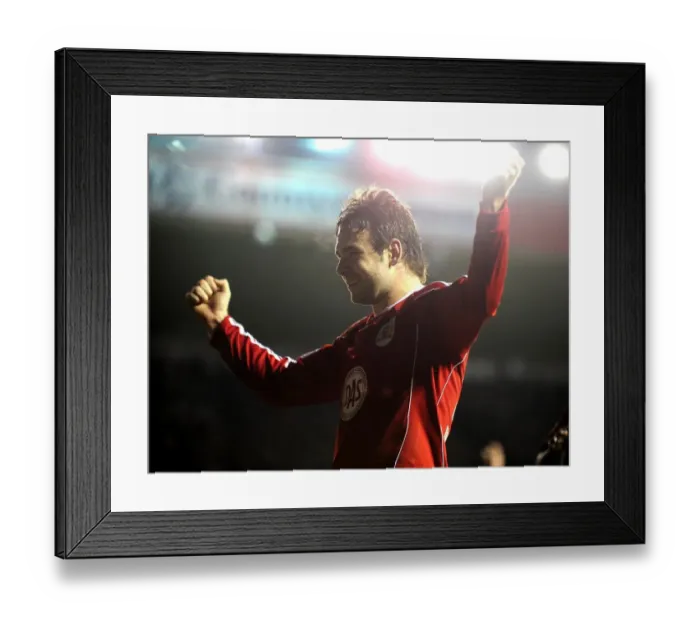Framed Print : Brett Pitman's Euphoric Goal Celebration: Championship Match - Bristol City vs. Derby County (11-12-2010) Framed Print : Brett Pitman's Euphoric Goal Celebration: Championship Match - Bristol City vs. Derby County (11-12-2010)