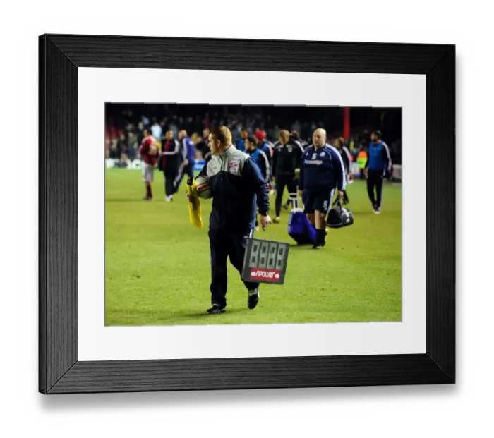 Framed Print : Championship Showdown: Bristol City vs Derby County at Ashton Gate Stadium (11 / 12 / 2010)