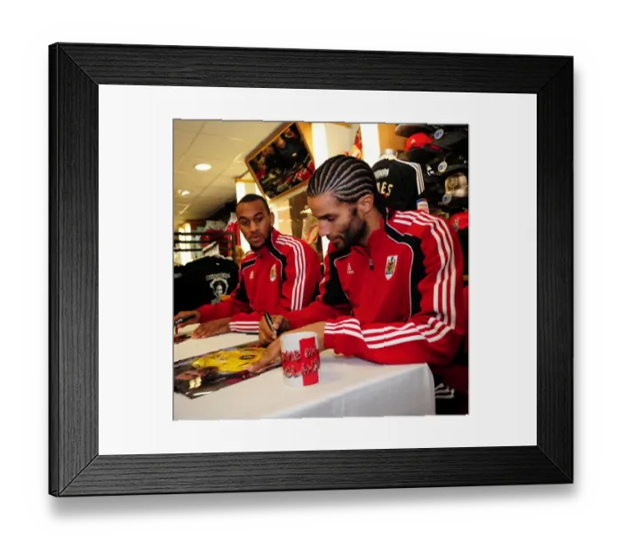 Framed Print : Player signing appearance Framed Print : Player signing appearance