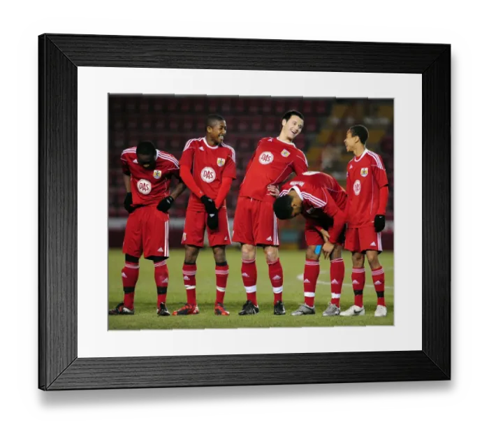 Framed Print : Bristol City U18s vs Birmingham City U18s: A Glimpse into the Future - Season 10-11 Framed Print : Bristol City U18s vs Birmingham City U18s: A Glimpse into the Future - Season 10-11