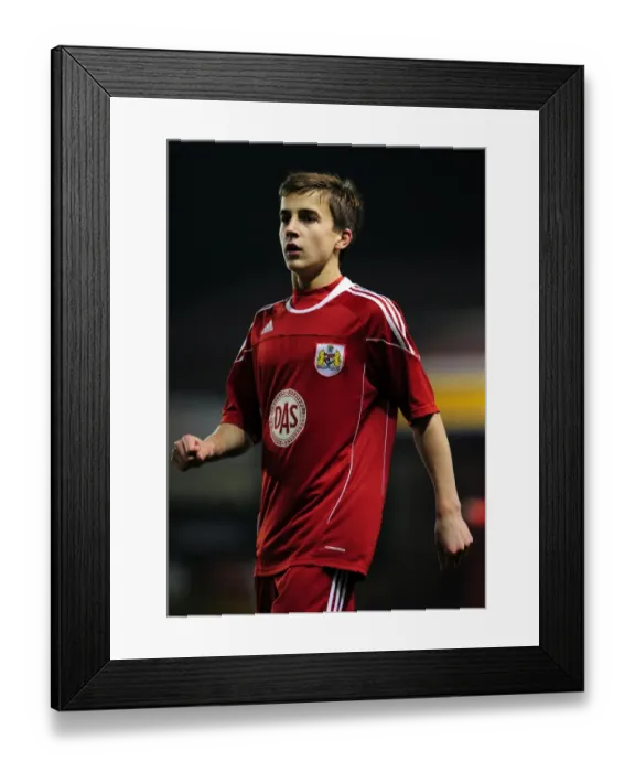 Framed Print : A Glimpse into the Future: U18 Clash - Bristol City vs Birmingham City, Season 10-11