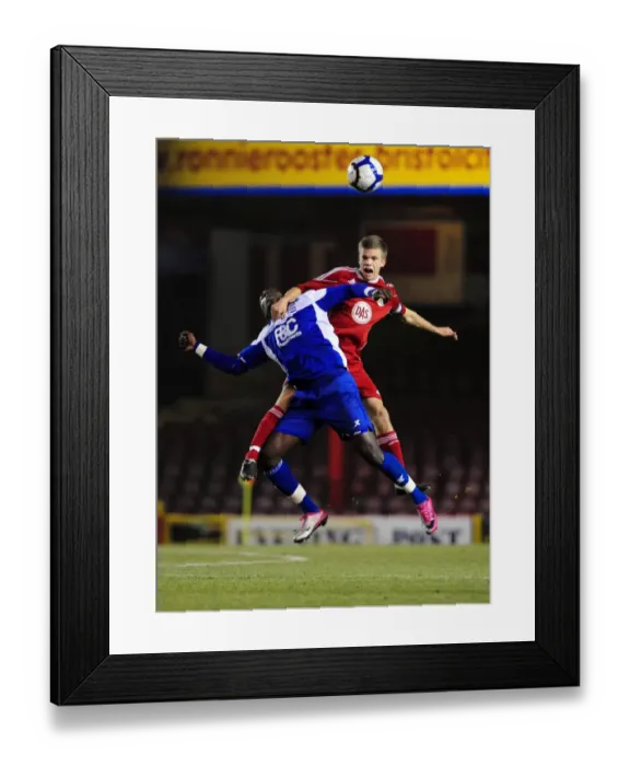 Framed Print : A Glimpse into the Future: U18 Clash - Bristol City vs. Birmingham City (Season 10-11)