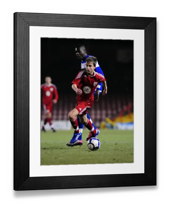 Framed Print : A Glimpse into the Future: U18 Clash - Bristol City vs Birmingham City (Season 10-11)