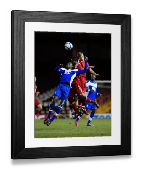 Framed Print : A Glimpse into the Future: U18 Clash - Bristol City vs Birmingham City