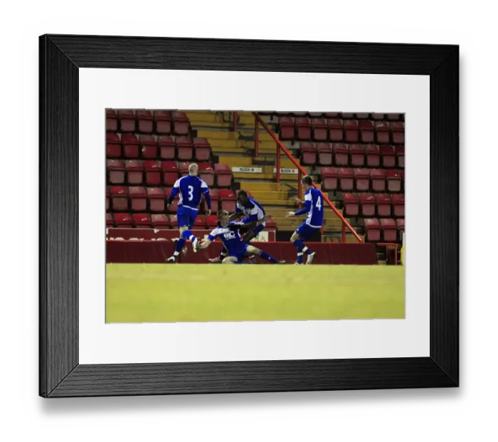 Framed Print : A Glimpse into the Future: U18 Clash - Bristol City vs Birmingham City, Season 10-11