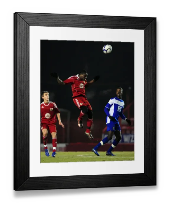 Framed Print : A Glimpse into the Future: U18 Clash - Bristol City vs Birmingham City, Season 10-11