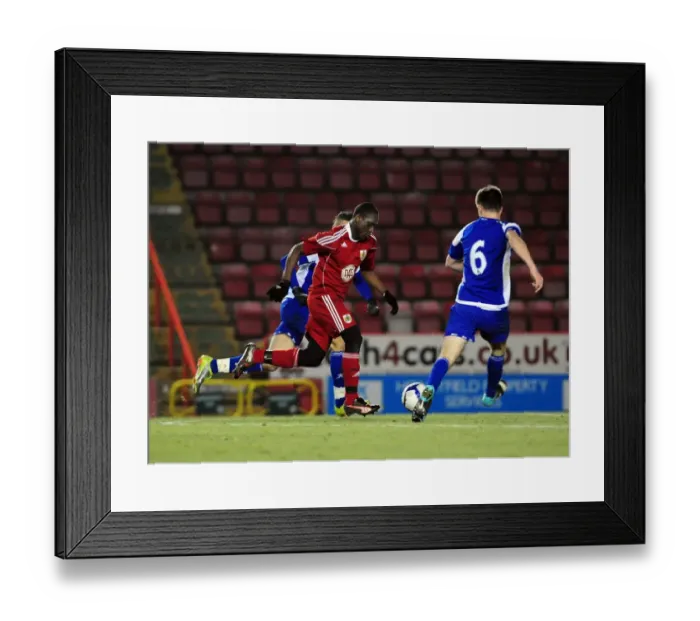 Framed Print : A Glimpse into the Future: U18 Clash - Bristol City vs Birmingham City, Season 10-11