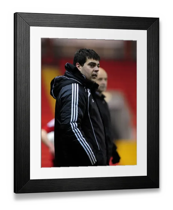 Framed Print : A Glimpse into the Future: U18 Clash - Bristol City vs Birmingham City (Season 10-11)