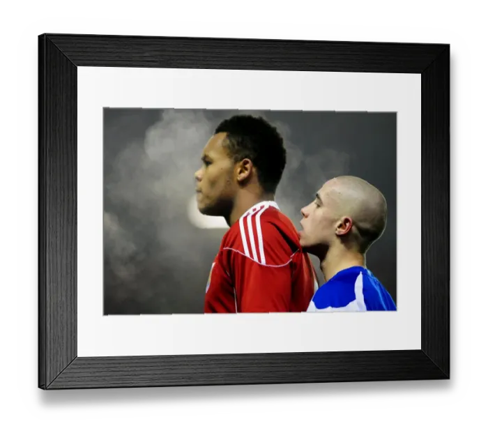 Framed Print : A Glimpse into the Future: U18 Clash - Bristol City vs Birmingham City, Season 10-11
