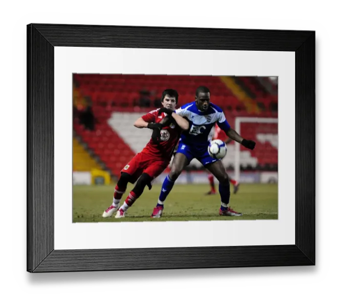 Framed Print : Bristol City FC: A Look at the Future - U18s vs. Birmingham City U18s, Season 10-11
