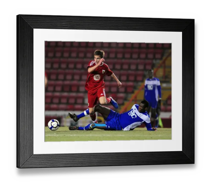 Framed Print : A Glimpse into the Future: U18 Clash - Bristol City vs Birmingham City, Season 10-11