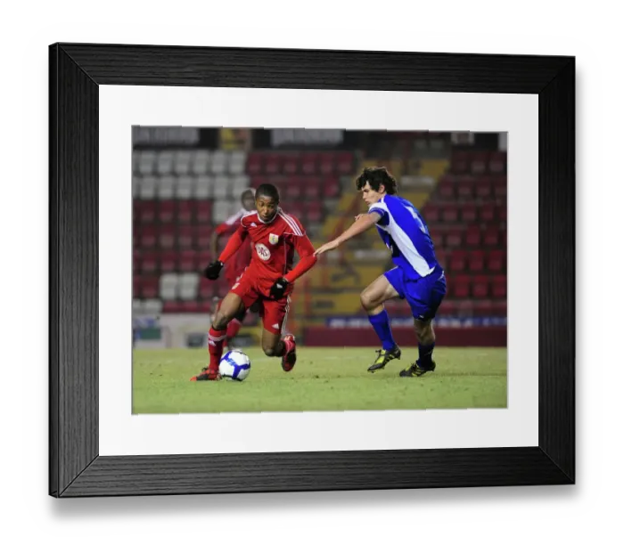 Framed Print : A Glimpse into the Future: Bristol City U18s vs Birmingham City U18s - Season 10-11
