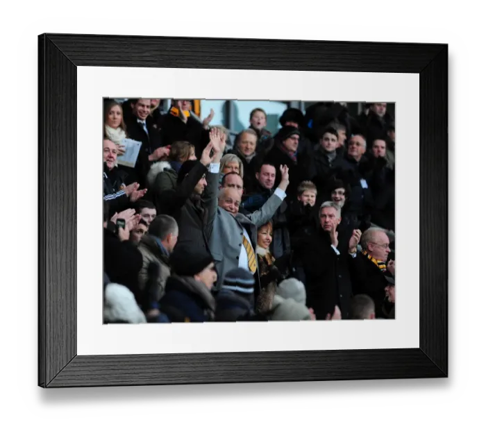 Framed Print : New Owners Assem and Ehab Allam Welcome Bristol City to KC Stadium, Hull City Championship Match, 18 / 12 / 2010 Framed Print : New Owners Assem and Ehab Allam Welcome Bristol City to KC Stadium, Hull City Championship Match, 18 / 12 / 2010