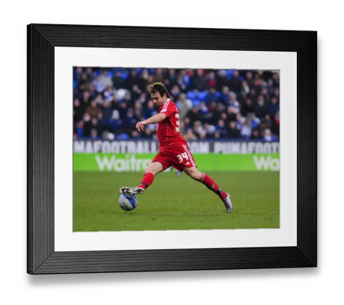 Framed Print : Brett Pitman's Championship Masterclass: Thrilling Performance for Bristol City at Reading (December 26, 2010)