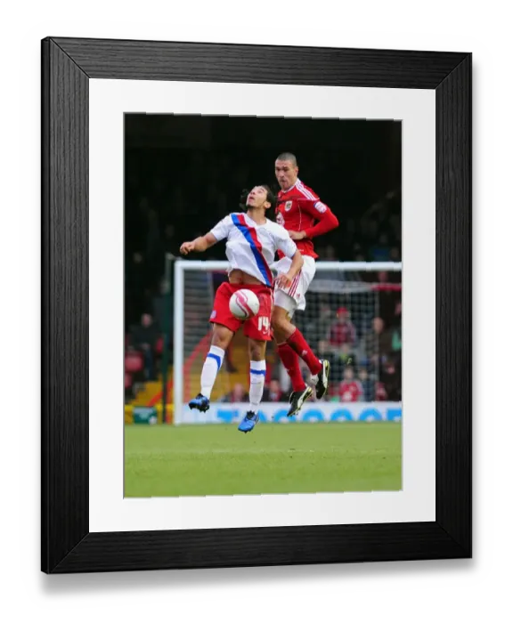 Framed Print : Bristol City vs Crystal Palace: Steven Caulker vs Sean Scannell Battle for Possession in Championship Match, 2010 Framed Print : Bristol City vs Crystal Palace: Steven Caulker vs Sean Scannell Battle for Possession in Championship Match, 2010
