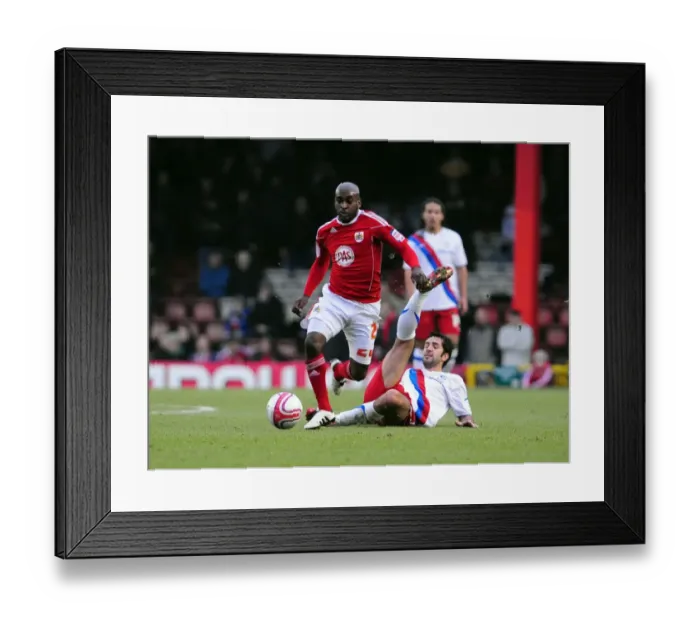 Framed Print : Bristol City vs Crystal Palace: Jamal Campbell-Ryce Foul by Pablo Counago - Championship Football Match, December 2010 Framed Print : Bristol City vs Crystal Palace: Jamal Campbell-Ryce Foul by Pablo Counago - Championship Football Match, December 2010