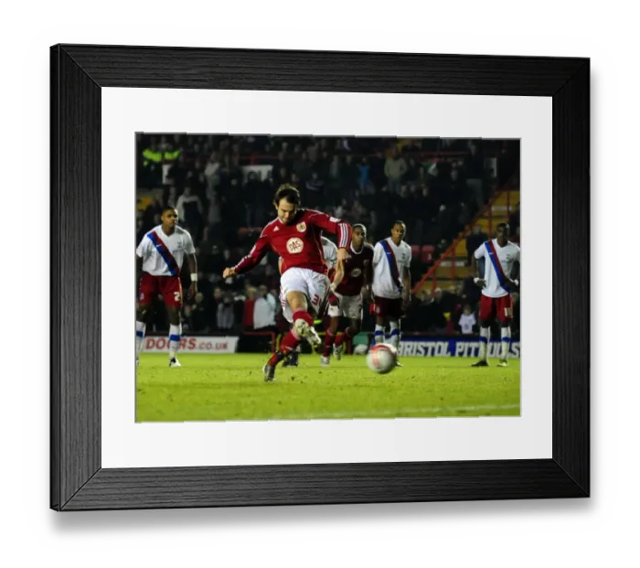 Framed Print : Last-Minute Drama: Brett Pitman's Penalty Saves a Point for Bristol City vs Crystal Palace (December 2010) Framed Print : Last-Minute Drama: Brett Pitman's Penalty Saves a Point for Bristol City vs Crystal Palace (December 2010)