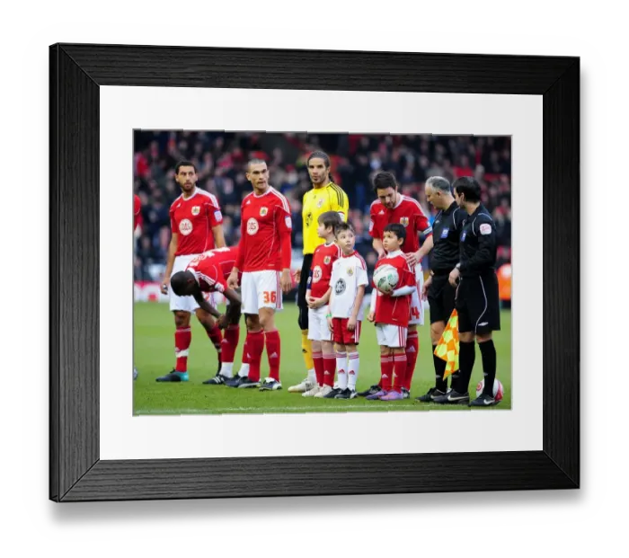 Framed Print : Bristol City vs. Crystal Palace: A Football Rivalry - Season 10-11