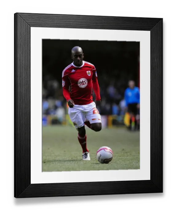 Framed Print : Bristol City vs Cardiff City: Jamal Campbell-Ryce in Action, Championship Match, Ashton Gate Stadium (01 / 01 / 2011) Framed Print : Bristol City vs Cardiff City: Jamal Campbell-Ryce in Action, Championship Match, Ashton Gate Stadium (01 / 01 / 2011)