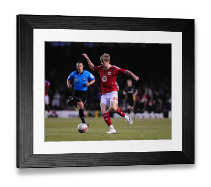 Framed Print : Jon Stead in Action: Bristol City vs Cardiff City, 2011 Championship Football Match, Ashton Gate Stadium Framed Print : Jon Stead in Action: Bristol City vs Cardiff City, 2011 Championship Football Match, Ashton Gate Stadium