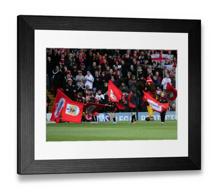 Framed Print : Bristol City vs. Cardiff City: A Football Rivalry - Season 10-11