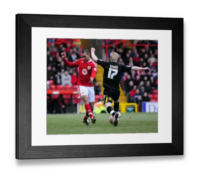 Framed Print : Bristol City vs. Cardiff City: A Football Rivalry - Season 10-11 Framed Print : Bristol City vs. Cardiff City: A Football Rivalry - Season 10-11