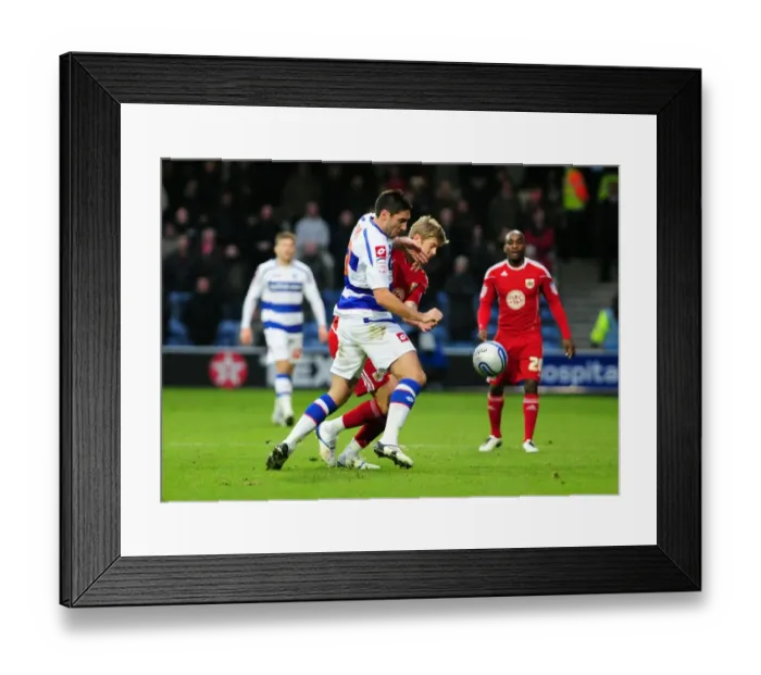 Framed Print : QPR v Bristol City 030111 Framed Print : QPR v Bristol City 030111