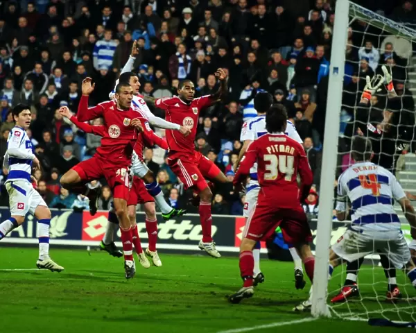 Steven Caulker Scores Dramatic Last-Minute Equalizer for Bristol City vs. QPR, Championship (03 / 01 / 2011)