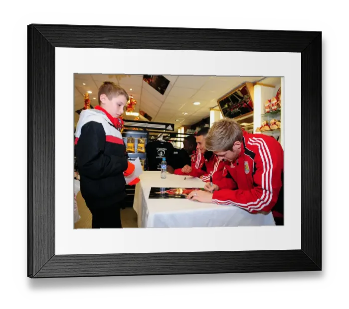 Framed Print : New Faces: Bristol City First Team's Season 10-11 Player Signings