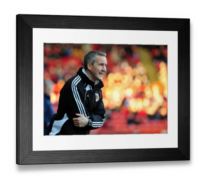 Framed Print : Keith Millen's Intense Frustration: FA Cup Clash Between Bristol City and Sheffield Wednesday (08 / 01 / 2011) Framed Print : Keith Millen's Intense Frustration: FA Cup Clash Between Bristol City and Sheffield Wednesday (08 / 01 / 2011)
