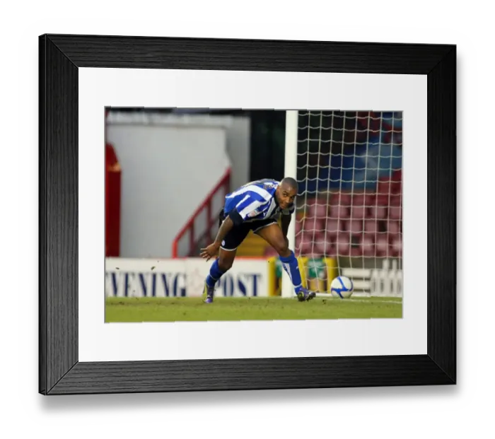 Framed Print : Clinton Morrison's Euphoric FA Cup Celebration: Bristol City vs. Sheffield Wednesday (08.01.2011) Framed Print : Clinton Morrison's Euphoric FA Cup Celebration: Bristol City vs. Sheffield Wednesday (08.01.2011)