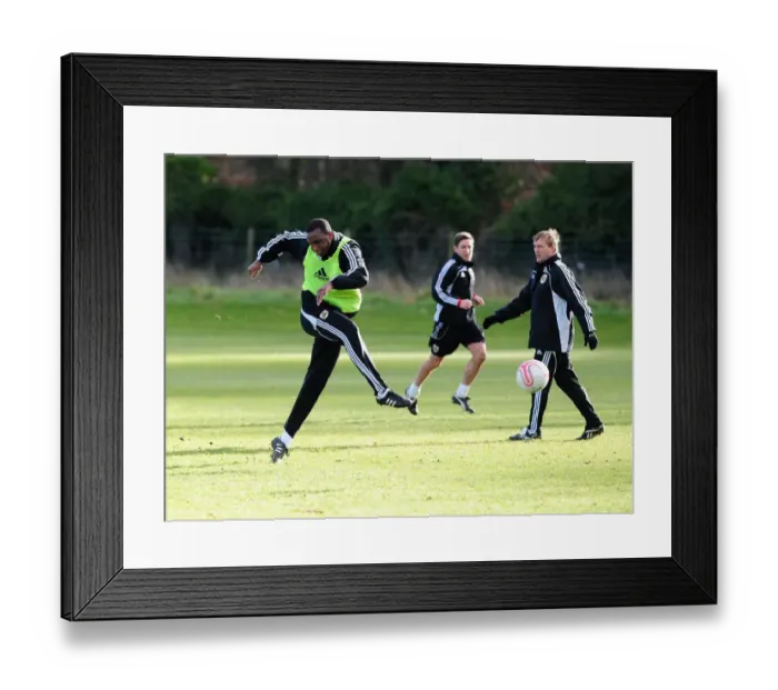 Framed Print : Bristol City First Team: Kicking Off the 2010-11 Season - January 1, 2011 Training Framed Print : Bristol City First Team: Kicking Off the 2010-11 Season - January 1, 2011 Training