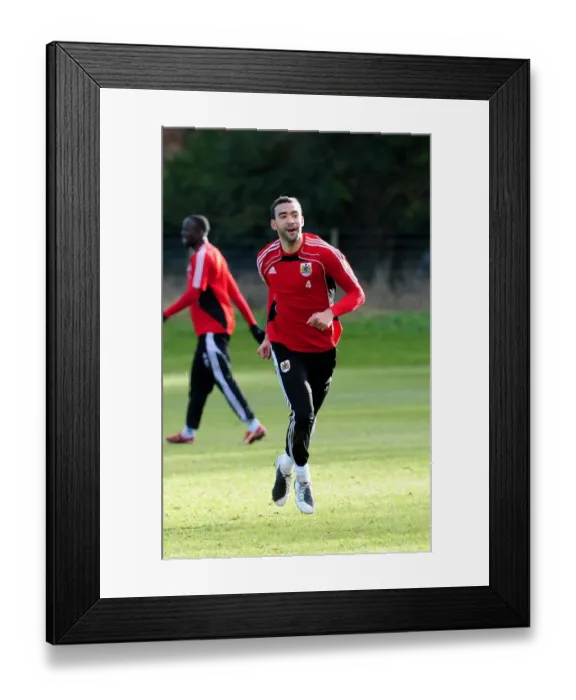Framed Print : Bristol City First Team Training: January 11, 2011 - Season 10-11 Framed Print : Bristol City First Team Training: January 11, 2011 - Season 10-11