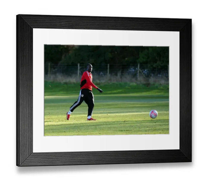 Framed Print : Bristol City First Team: Kicking Off the 2010-11 Season - New Year's Day Training (11-1-01) Framed Print : Bristol City First Team: Kicking Off the 2010-11 Season - New Year's Day Training (11-1-01)