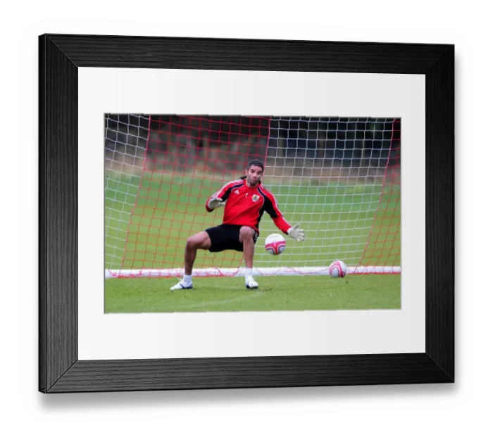 Framed Print : Bristol City First Team Training: January 13, 2011 - Season 10-11