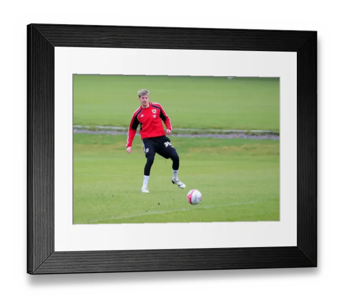 Framed Print : David James First Day Of Training Framed Print : David James First Day Of Training